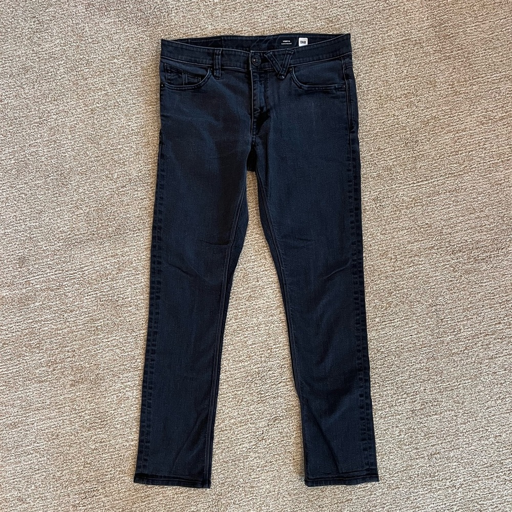 Volcom Vorta Men's Black Jeans